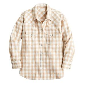 J. Crew Relaxed-fit Shirt Jacket in Buffalo Check
